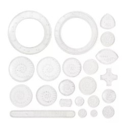 SET DE ESPIROGRAFOS 22 PIEZAS
