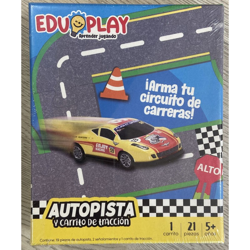 AUTOPISTA Y CARRITO DE TRACCION