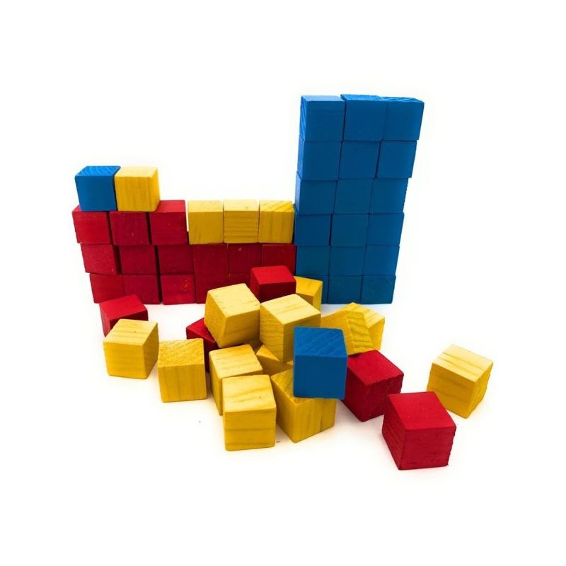 BANCUBI SÓLIDO CON 60 CUBOS DE 3 CM.