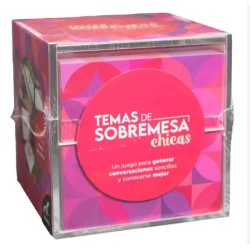 JUEGO DE CARTAS TEMAS DE SOBREMESA CHICAS