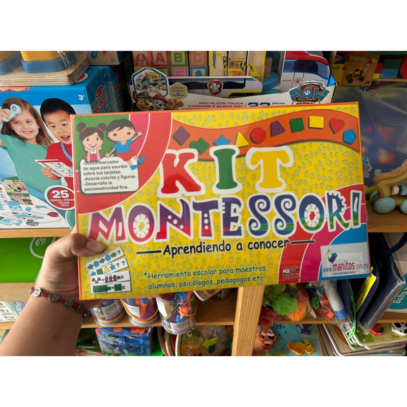 KIT MONTESSORI DE MADERA