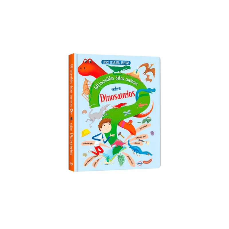 Levanta tapitas: ciencia, cuerpo humano, dinosaurios.