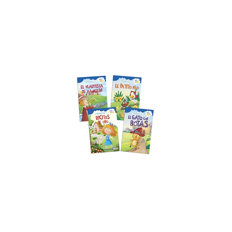 Libro cuento 14x22cm aprendiendo a leer nivel 1