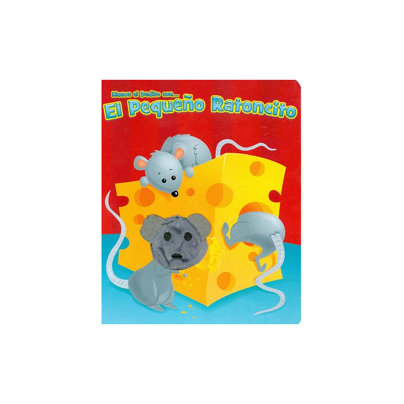 LIBRO MUEVE EL DEDITO PERRITO / CERDITO / OSITO / RATONCITO PIEZA