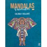 LIBRO MANDALA P/COLOREAR
