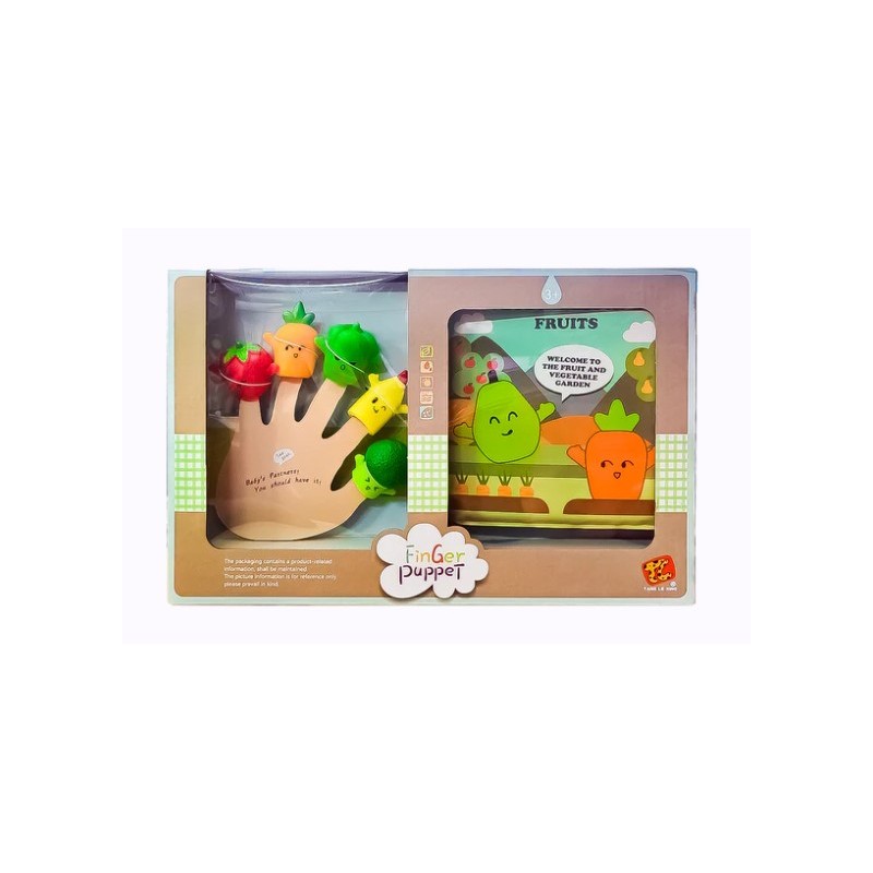 LIBRO-TITERES DE DEDO FRUTAS