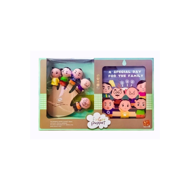 LIBRO-TITERES DE DEDO LA FAMILIA