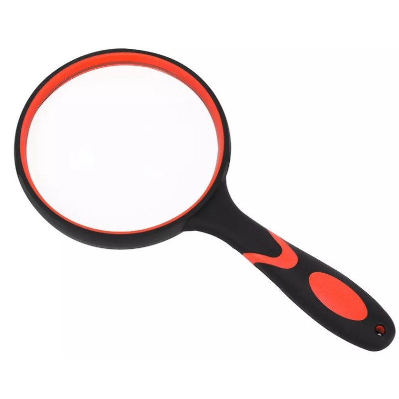 LUPA DE LECTURA DE GRAN AUMENTO DE MANO 10X LUPAS PORTÁTIL