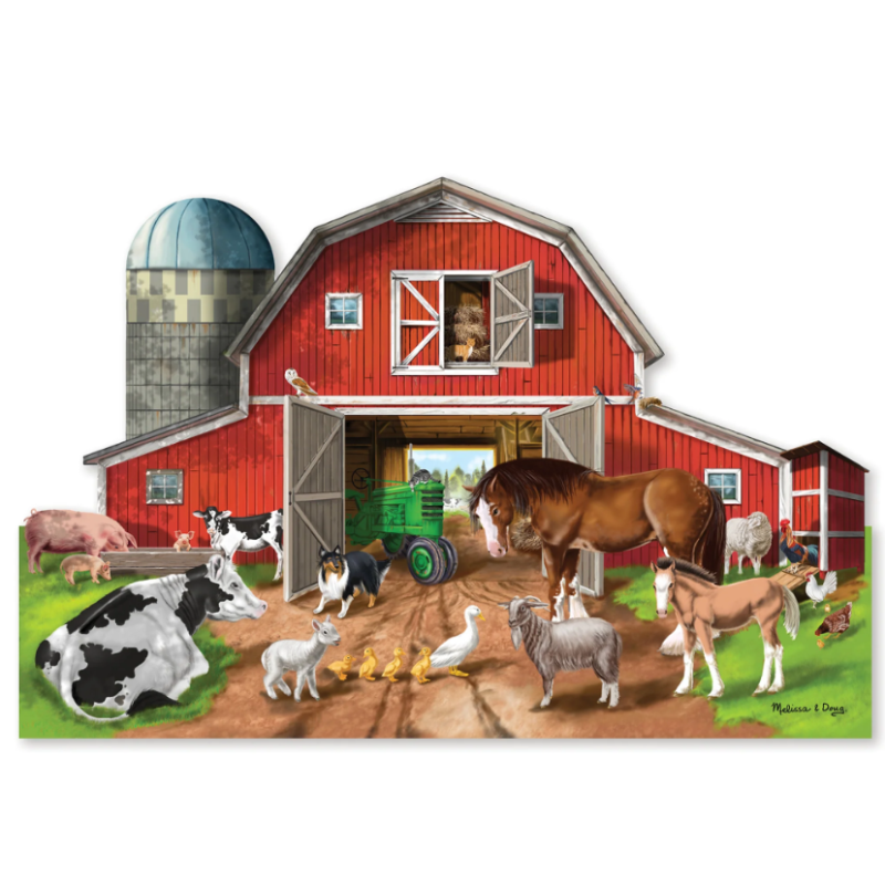 MD ROMPECABEZAS DE PISO GRANERO (32 PZS)