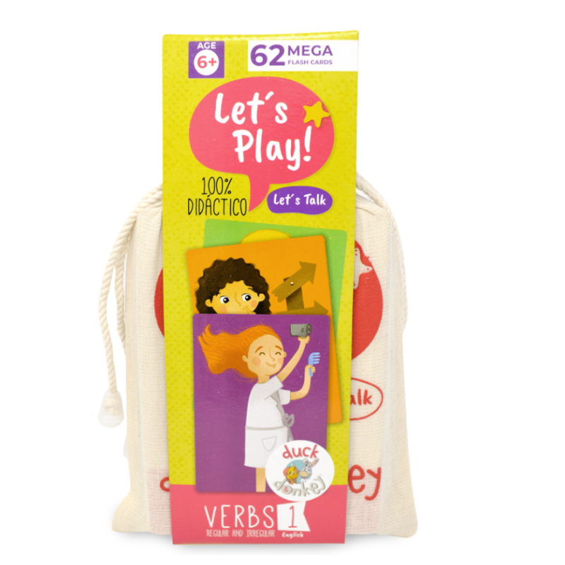 MEGA FLASH CARDS VERBOS EN INGLÉS 1